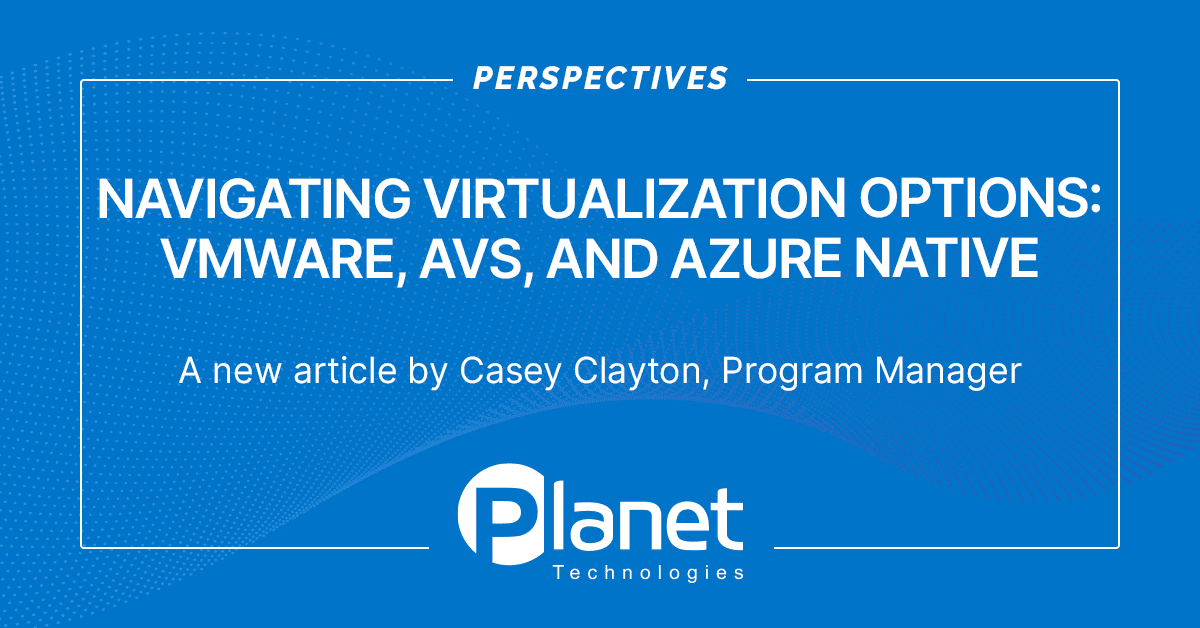 Navigating Virtualization Options: VMware, AVS, and Azure Native ...